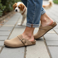 The Original - Chic Comfort Suede Clogs